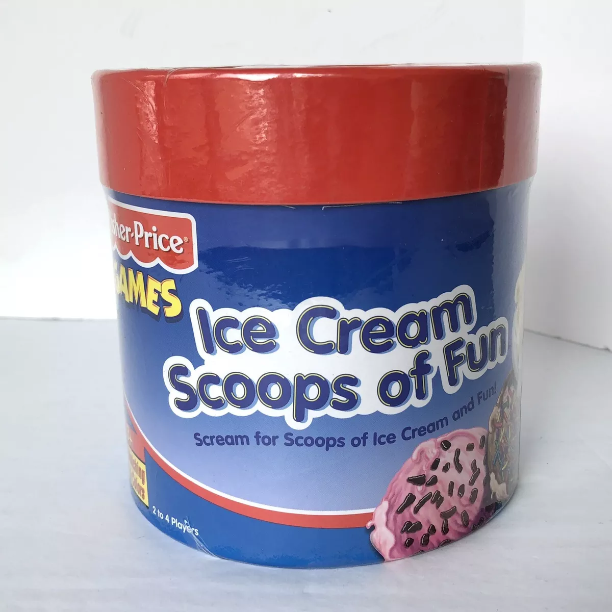 Vintage Fisher Price Ice Cream Scoops of Fun Game New Sealed