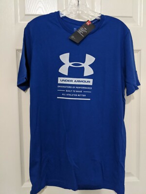 Under Armour Shirt, Men's Small, UA Originators of Performance SS