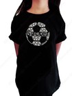 Girls Rhinestud T-Shirt " Soccer Ball " in Size 3 to 14 Available