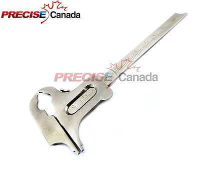 PRECISE CANADA Boley Gauge, Stainless, Dental Surgical Instruments