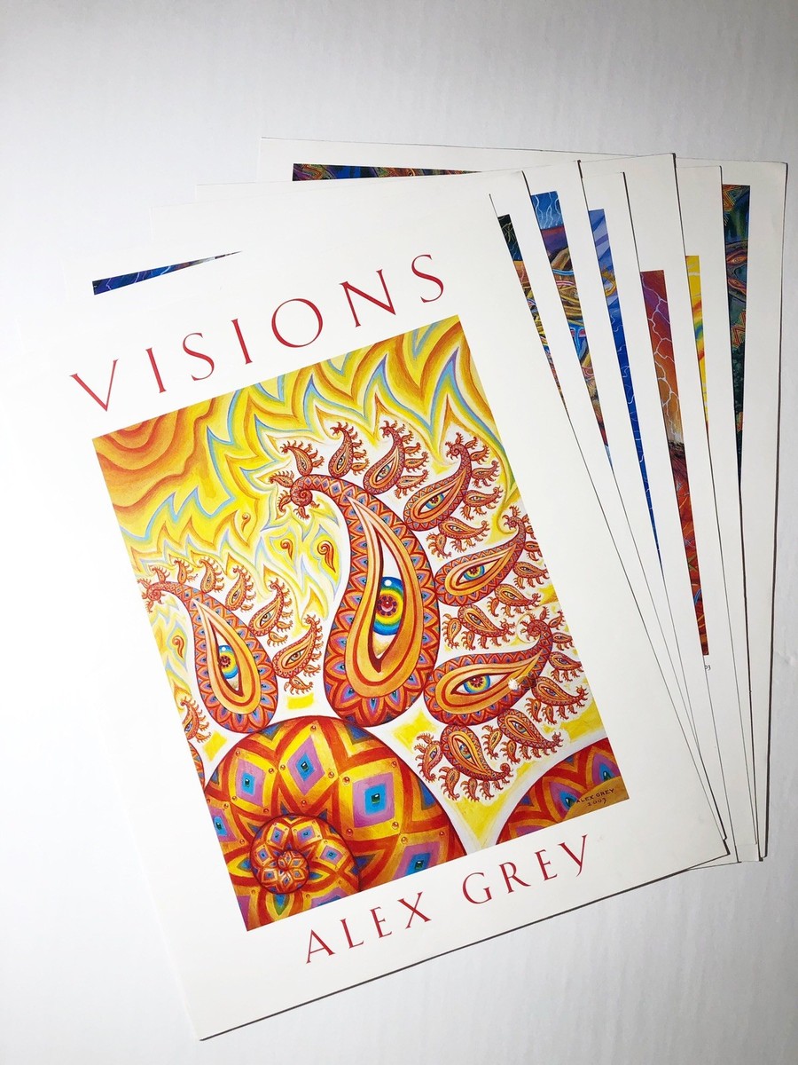 Visions Alex Grey Art Prints Numbered And Signed -Year 2003 | eBay