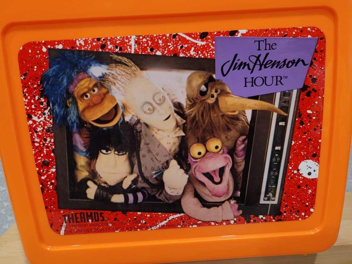 TANK NWOBHM CDBOX レアアイテム 1989 Vintage The Jim Henson Hour Lunchbox & Numbers Roughneck
