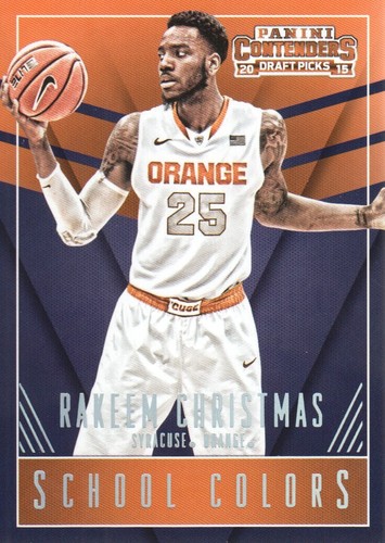 2015-16 Contenders Draft Picks Basketball School Colors #36 Rakeem Christmas - 第 1/2 張圖片