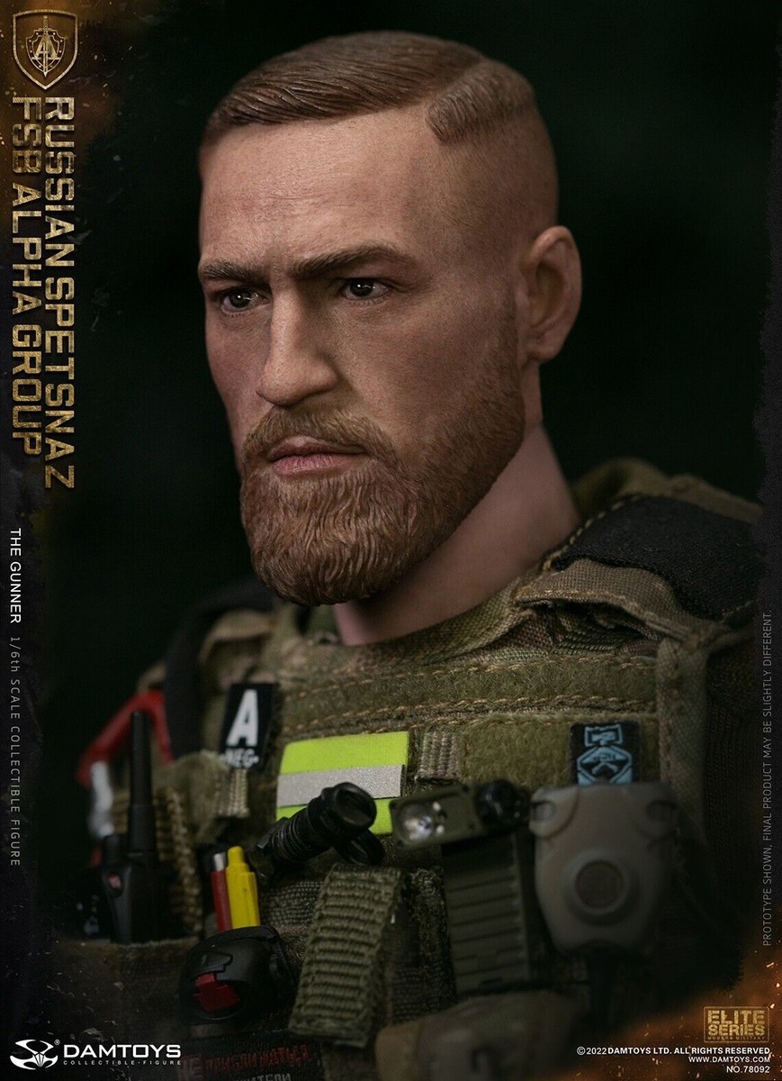 DAMTOYS 78092 RUSSIAN SPETSNAZ FSB ALPHA GROUP Machine Gunner 1/6