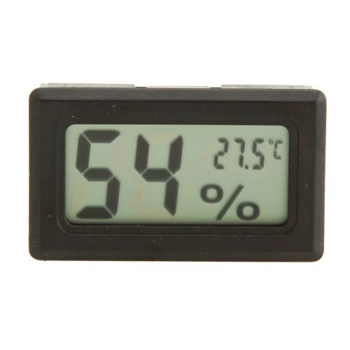 Vivarium Hygrometer Digital LCD Temperature Thermometer Humidity Incubator