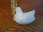 Vintage Hazel Atlas Milk Glass Hen On Nest Easter Dish