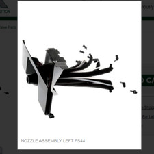 NOZZLE ASSEMBLY LEFT FS44 # 82-6060-SP