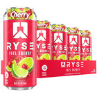 Ryse Fuel Energy Drink - Cherry Limeade - Sugar Free, Gluten Free & Vegan - 200M