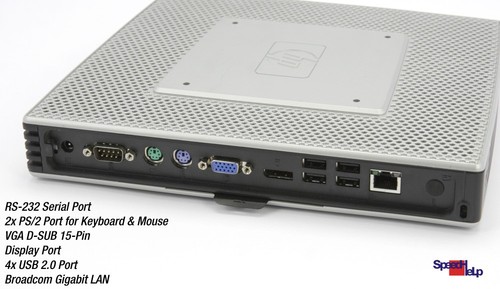 COMPUTADORA HP THINCLIENT T5740 PC INTEL ATOM N280 SSD RS-232 WINDOWS XP INTEGRADA - Imagen 2 de 5