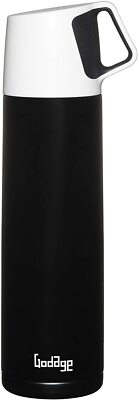 GODAGE Stainless Steel Double Wall Thermos, Amazing Temperature Retention Effect