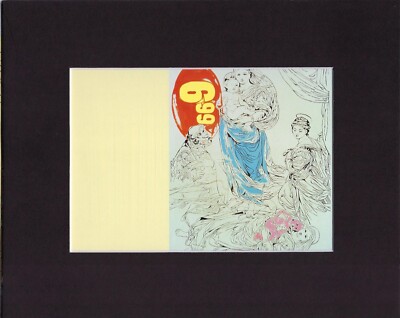 8X10'' Matted Print Art Picture Andy Warhol: Raphael Madonna, $6.99, 1985