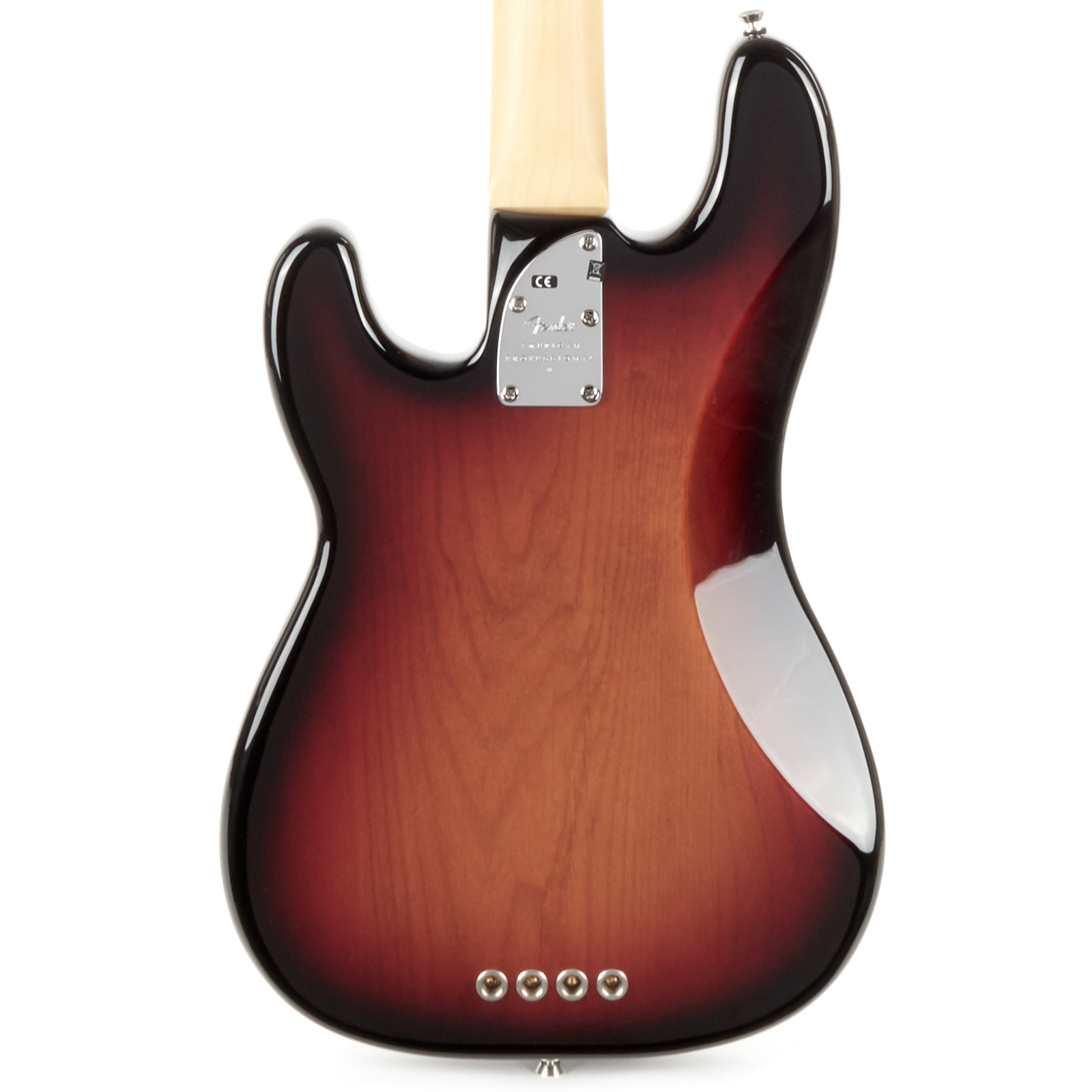 Basso usato Fender American Professional II palissandro di precisione - 3 colori Sunburst - Foto 3 di 11
