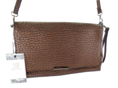 Tasche Damen Bella Belly Clutch Coffee Schultertasche Damenhandtasche