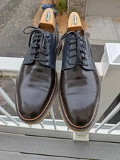 Fendi Men's Two Toned Oxford Model 7L 0869 9 - Pre-Owned Barely Worn - Size 10