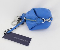 Rebecca Minkoff Grecian Blue Leather Julian Backpack Key Bag Charm on sale Rebecca Minkoff Grecian Blue Leather Julian Backpack Key Bag Charm on sale