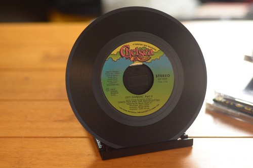 DISCO TEX 45RPM 7" RECORD "GET DANCIN" CHELSEA (CH-3004) E14-215 - 第 2/4 張圖片