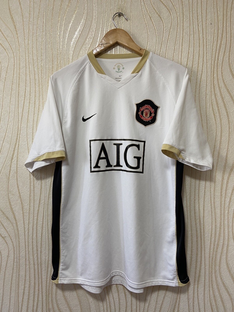 MANCHESTER UNITED 2006 2007 AWAY FOOTBALL SHIRT SOCCER JERSEY NIKE