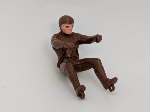 Vintage 70er Jahre Hot Wheels Rrrumblers Brown Rider grün Brille Redline Ära