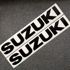 Suzuki GLOSS BLACK decals 750 stickers 600 gsxr 1000 sv 650 250 gsx f 8r moto gp