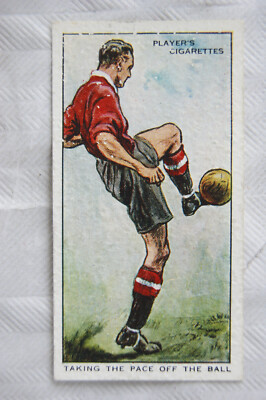Spielerhinweise zum Verbandsfußball 1934 Nr. 16 Taking the Pace off the Ball