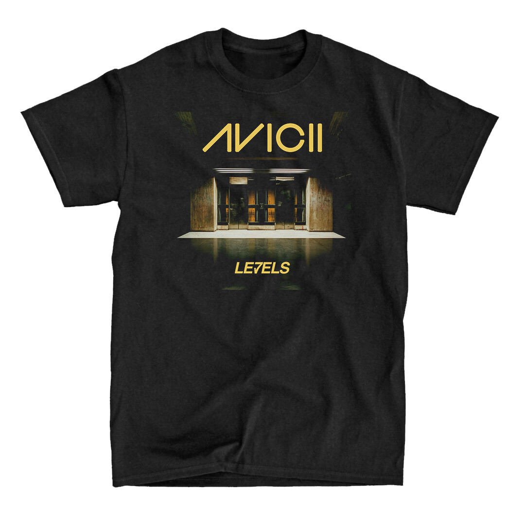Avicii Levels - Black T-Shirt | eBay Avicii Levels - Black T-Shirt | eBay