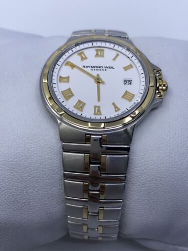 Raymond Weil Parsifal Quartz White Dial Two Tone Ladies Watch 5180-STP-00308 - Picture 3 of 12