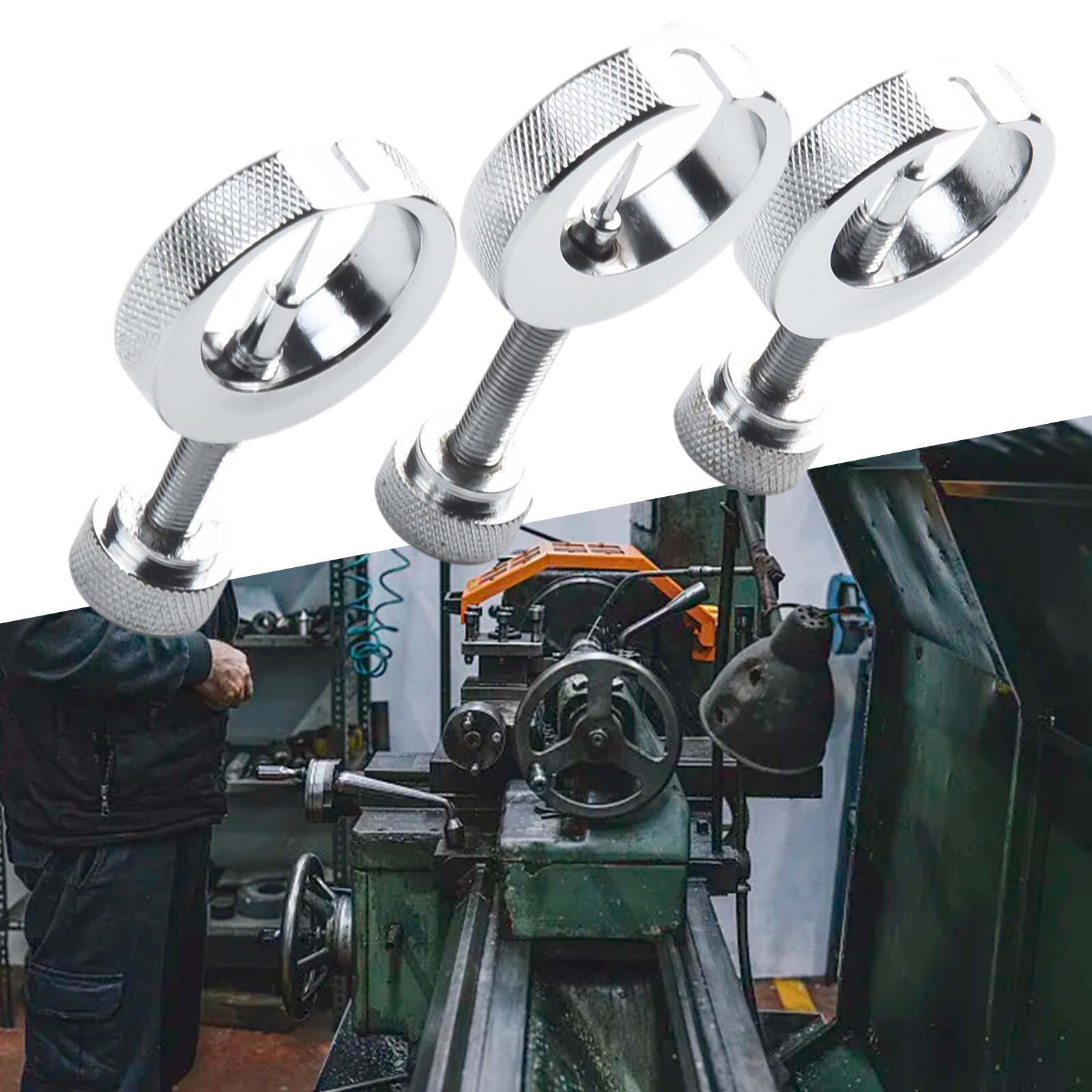 Easy to Use Needle Puller Set for Pressure Gauge 3PCS Stainless Steel