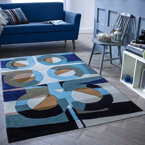 Parisian Hand-Tufted Natural Wool And Silk Area Rug 4x6Oushak Living Room Carpet - Picture 5 of 264