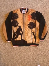 Jeff Hamilton/JH Design San Francisco Giants light jacket NWOT Size XL Slim Fit