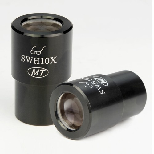 WF10X Wide View 23 mm hoher Augenpunkt Mikroskop Okulare 30 mm Befestigungsrohr - Bild 5 von 14