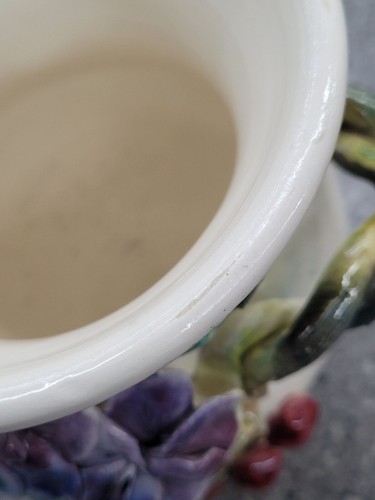 Handmade Ceramic Vase With Floral & Berry Design By Lark Elizabeth Rodrigues - Picture 10 of 12