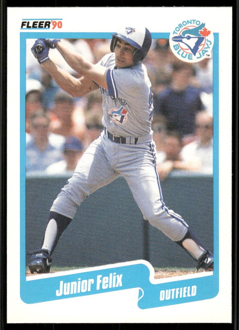 1990 Fleer #79a Junior Felix | eBay