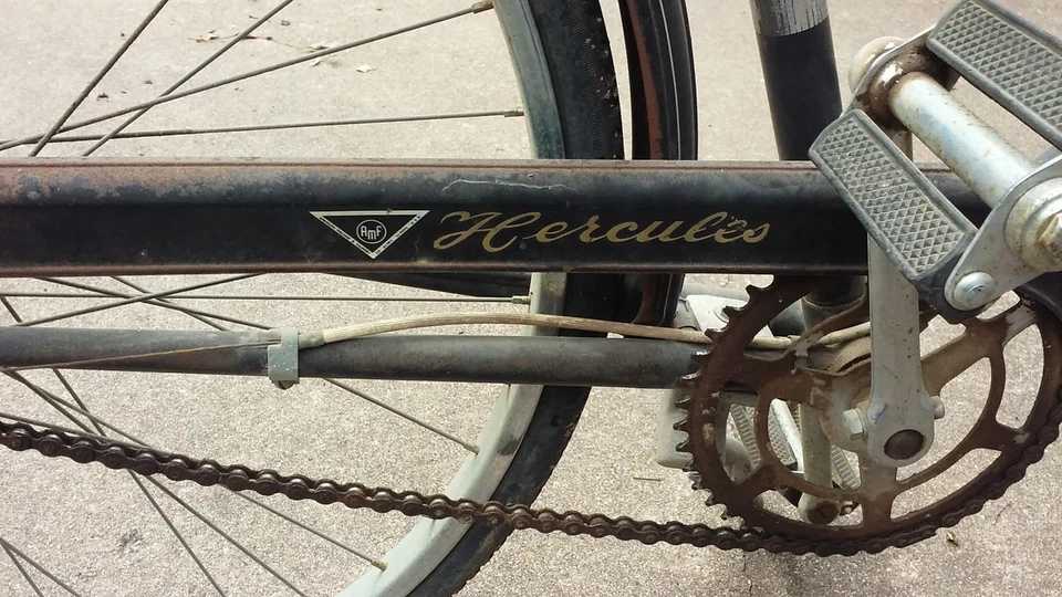 Bicicleta Raleigh Hercules 3 velocidades 26" Hecha en Inglaterra 1273471 AMF Foto 2 de 4