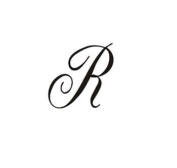 FANCY SCRIPT SINGLE LETTER OR LETTERS (YOU CHOOSE) TEMPLATE