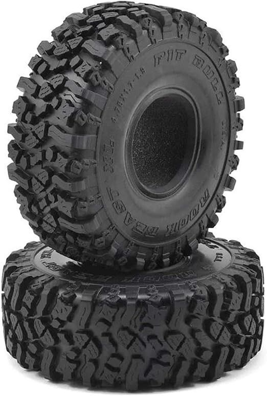 PITBULL 1.9 ROCK BEAST XL SCALE RC TIRES (ALIEN KOMPOUND) W