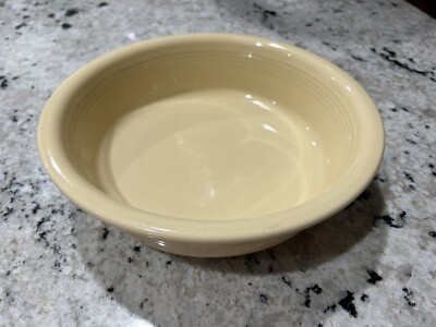 Fiestaware Yellow Retired Pale Yellow Serving Bowl
