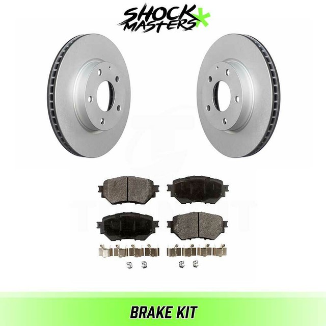 Front Semi Metalic Brake Pads & Rotor Kit for 20142015 Mazda 3 Mexico