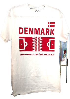Fifa World Cup 2022 women's Denmark t shirt size small NWT