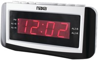 Naxa Digital Alarm Clock With Large Led Display Naxa Digital Alarm Clock With Large Led Display