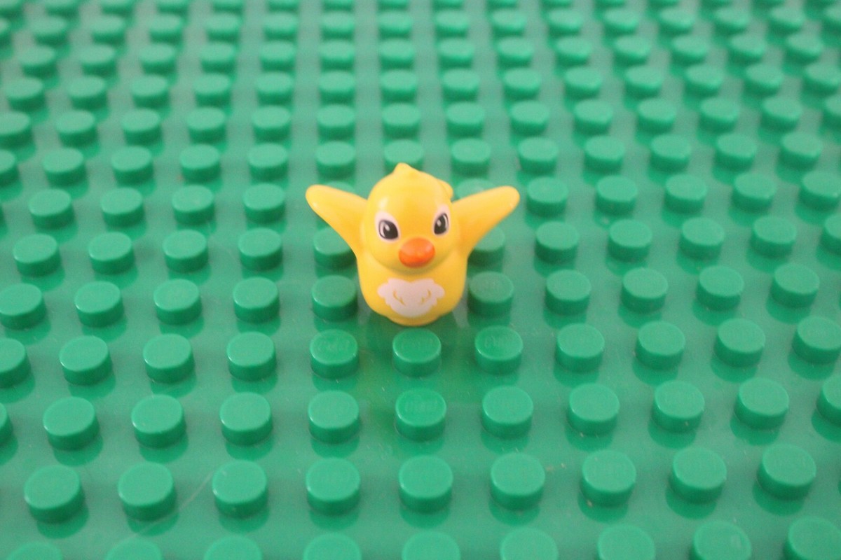 Lego Duplo YELLOW BIRD Chick Zoo Animal Farm Feathers | eBay