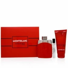 MONTBLANC LEGEND RED/MONT BLANC SET (M)