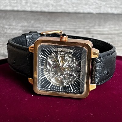 ANDROID AD223 Skeleton Gold Tone OKO Automatic Watch (New)
