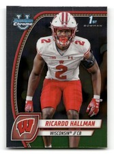2024 Bowman Chrome University Football - #152 Ricardo Hallman