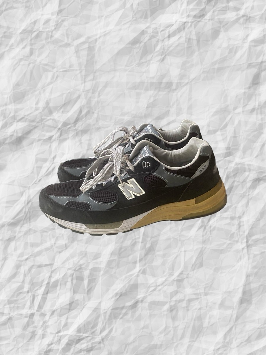 newbalance 992 black glay suede USA製 New Balance 992 Made in USA Black Grey for Sale