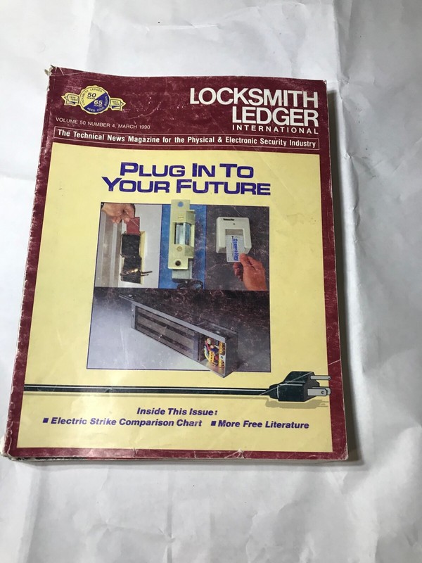 Locksmith Ledger Intl. March 1990 , Industry News Magazine Locksmiths & Security Locksmith Ledger Intl. March 1990 , Industry News Magazine Locksmiths & Security