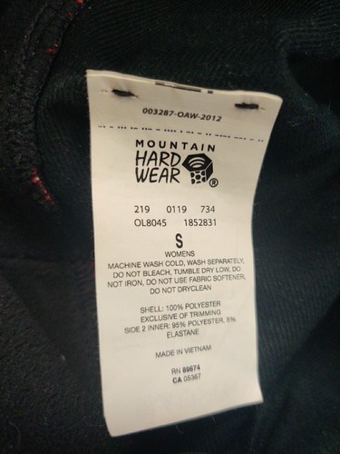 Mountain Hardwear Damen Beanie Winter Orange/Schwarz Größe S - Bild 5 von 7