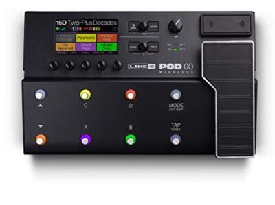 Line 6 Amp Simulator POD GO WL WIRELESS 4.3 inch color display Portable NEW