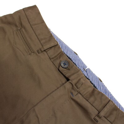 J.W. Brine NWD Chinos / Casual Pants Size 54 (38 US) In Solid Brown Cotton Blend