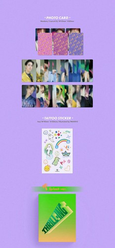 THE BOYZ THRILL-ING 6th Mini Album BANG CD+Photo Book+Lyrics+Band+4 Card+Sticker - Bild 9 von 12