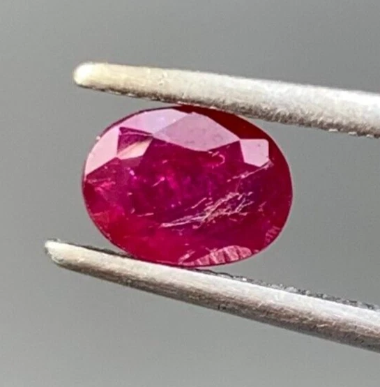 0.61 CT Natural Ruby From Afghanistan - Image 3 of 4